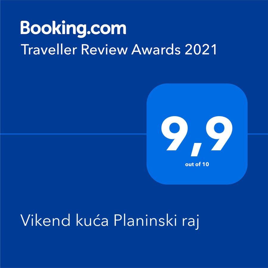 Vikend Kuca Planinski Raj Pale Bagian luar foto